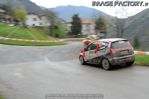 2008-04-19 Rally 1000 Miglia 0624 Mazzoleni-Spaccasassi - Citroen C2